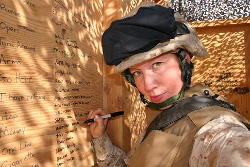 Why This Female Marine Iraq Veteran is Against Women in the Draft